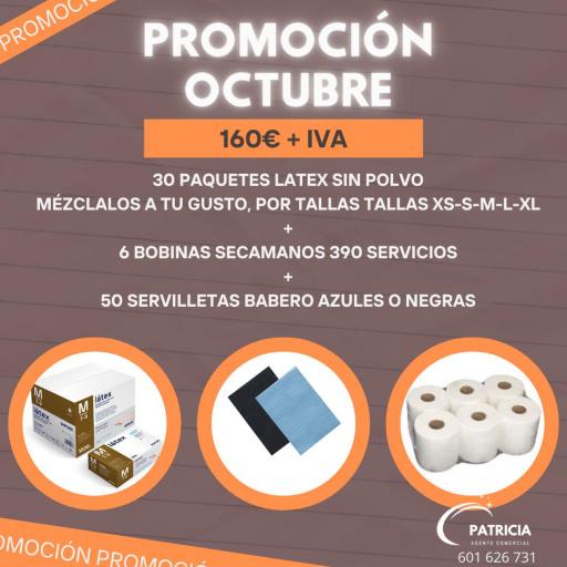PROMOCION GUANTES DE LATEX SIN POLVO GD05