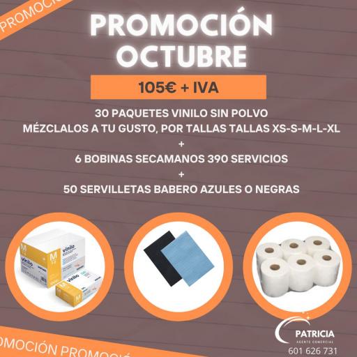 PROMOCION GUANTES DE VINILO SIN POLVO GD10
