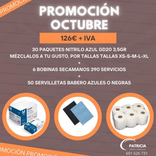 PROMOCION GUANTES DE NITRILO AZUL GD20 3,5 GRAMOS