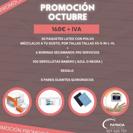 PROMOCION GUANTES DE LATEX CON POLVO SX01