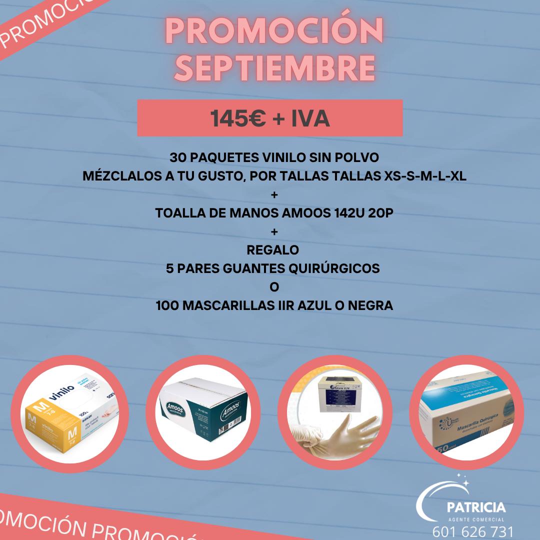 PROMOCION GUANTES DE VINILO SIN POLVO GD10