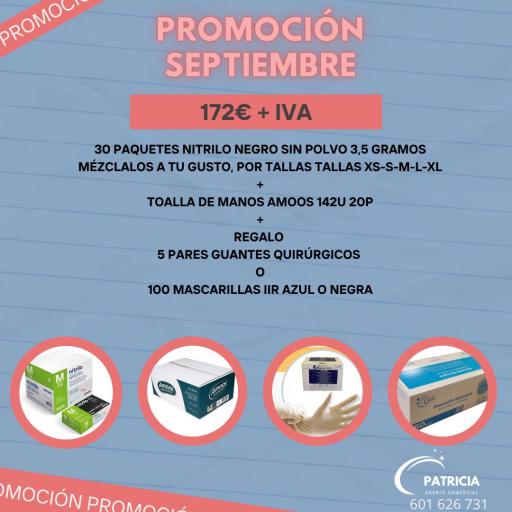 PROMOCION GUANTES DE NITRILO NEGRO GD20 3,5 GRAMOS