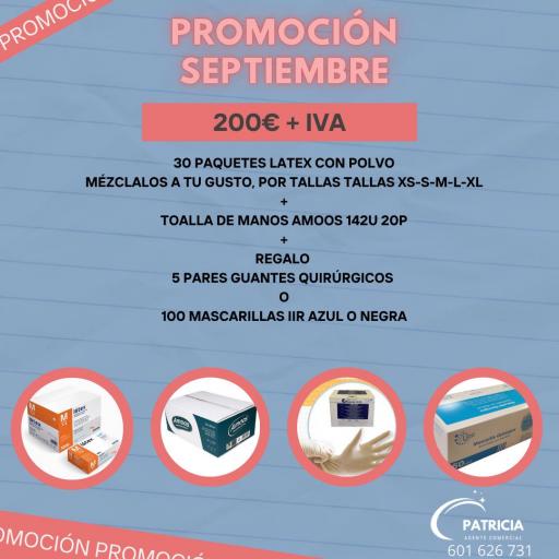 PROMOCION GUANTES DE LATEX CON POLVO SX01
