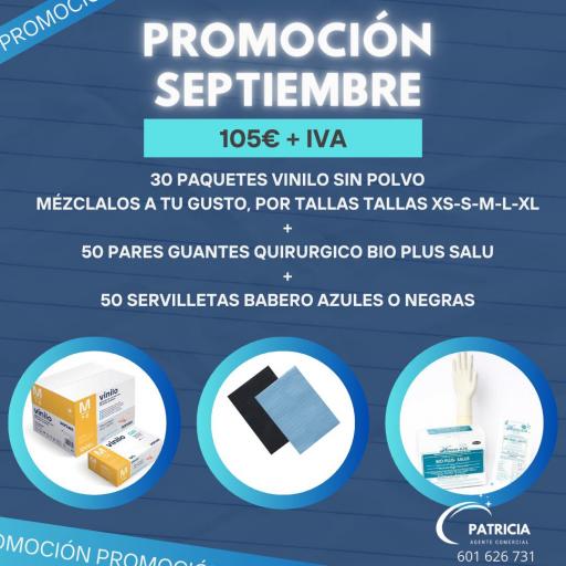 PROMOCION GUANTES DE VINILO SIN POLVO GD10
