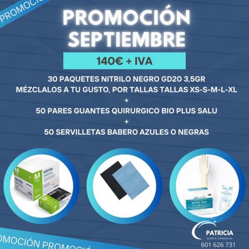 PROMOCION GUANTES DE NITRILO NEGRO GD20 3,5 GRAMOS