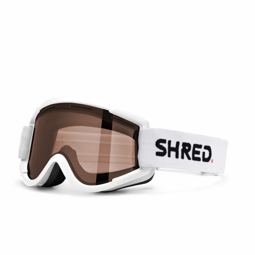 SHRED - Máscara NASTIFY - Pure WHITE / CARAMEL VLT53%