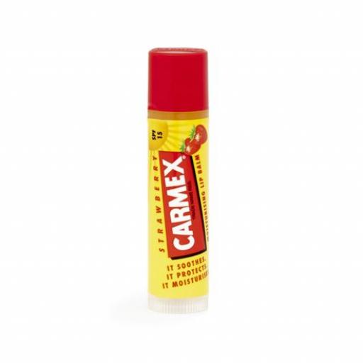 CARMEX CLICK STICK FRESA - BÁLSAMO LABIAL