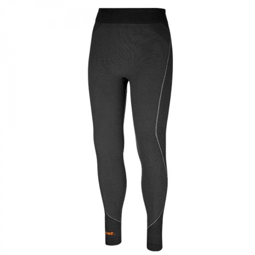 REUSCH - Térmica Leggings Junior. Negro-Naranja