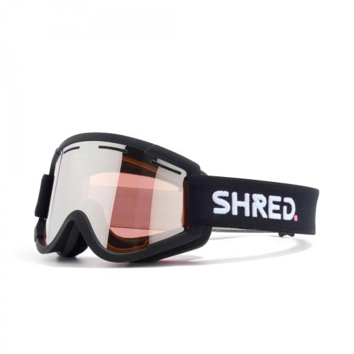 SHRED - Máscara NASTIFY - BLACK / CBL LOW LIGHT SILVER [0]