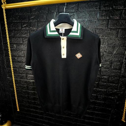 POLO CASABLANC@ (Negro)