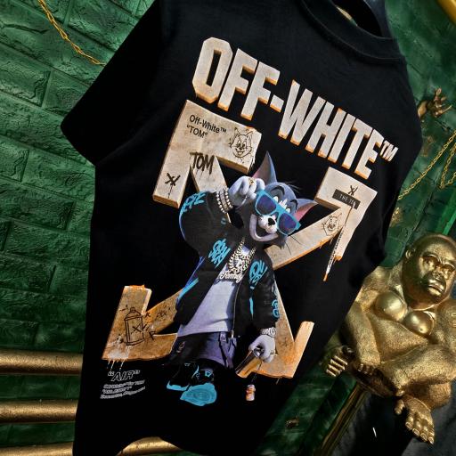 CAMISETA OFF WHITE (TOM) [1]