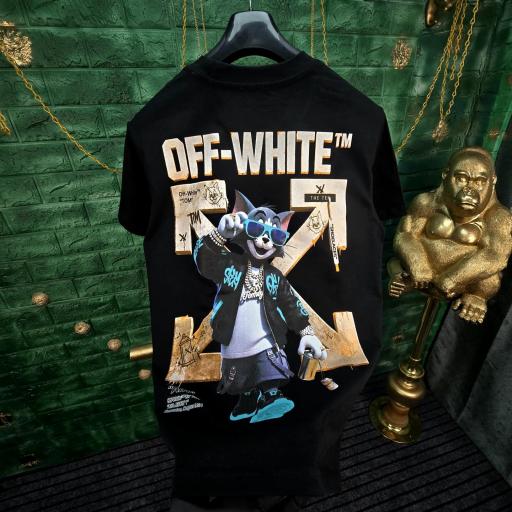 CAMISETA OFF WHITE (TOM)