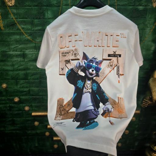 CAMISETA OFF WHITE (TOM)