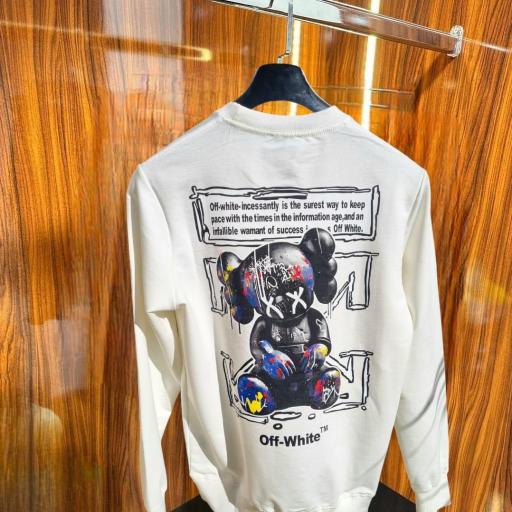 SUDADERA 0FF WHITE. (BLANCA) [1]