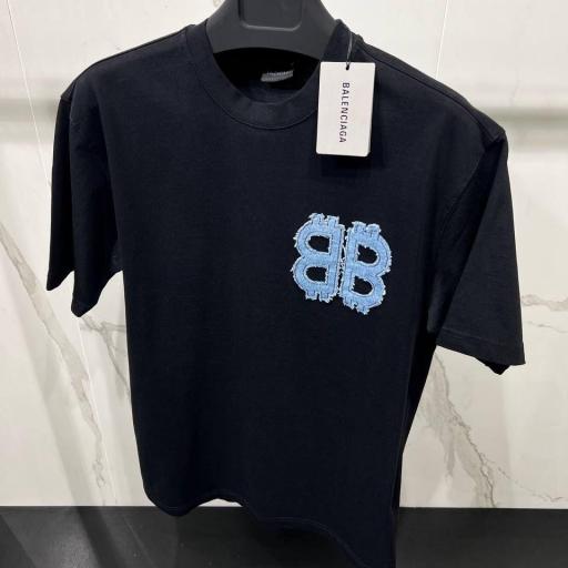 CAMISETA BALENCIAG@  (BORDADA) [2]