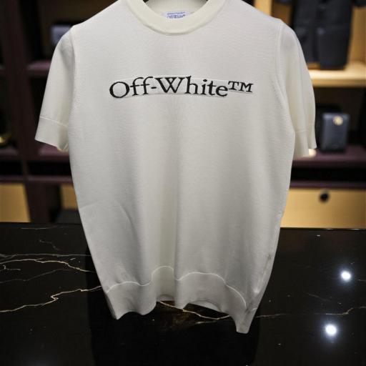 CAMISETA OFF WHITE  (Tejido Especial) [1]