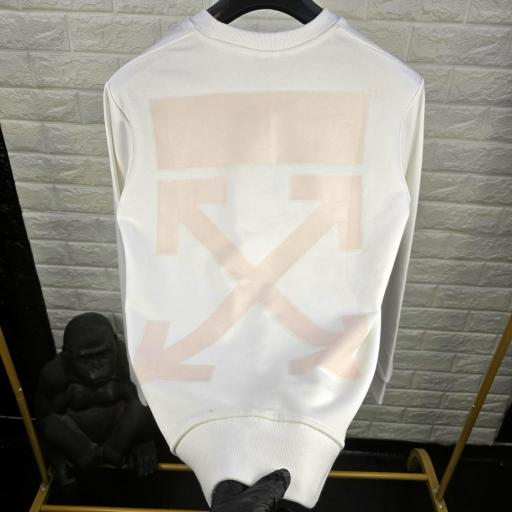SUDADERA OFF WHITE