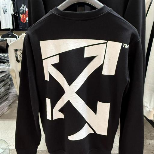 SUDADERA OFF WHITE