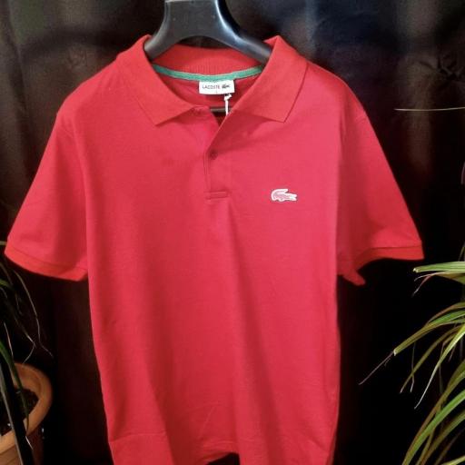 CAMISETA POLO LCST ROJO