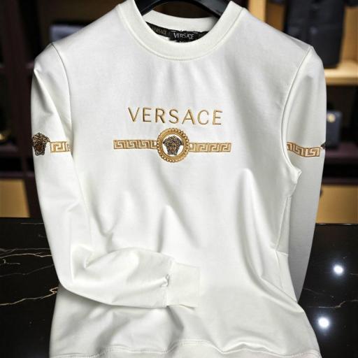 SUDADERA VERSAC€ (Blanca) [1]