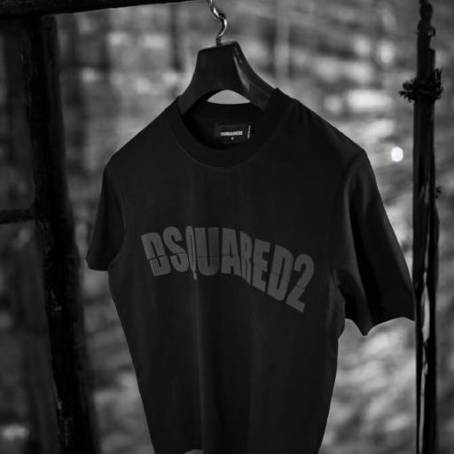 CAMISETA DSQ (NEGRA) [1]