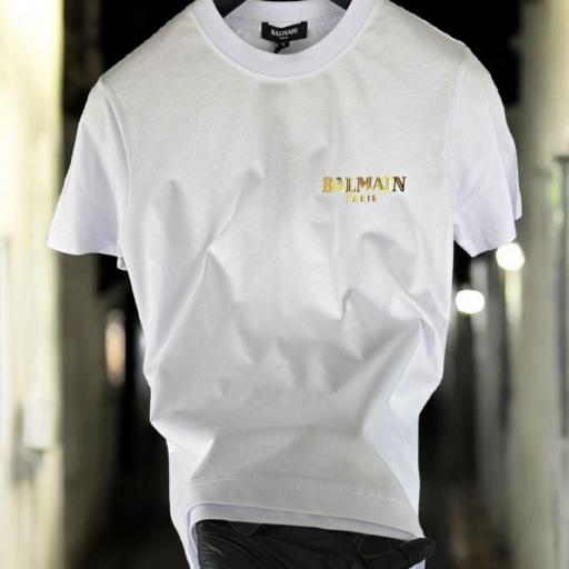 CAMISETA BALMAIN (BLANCA)