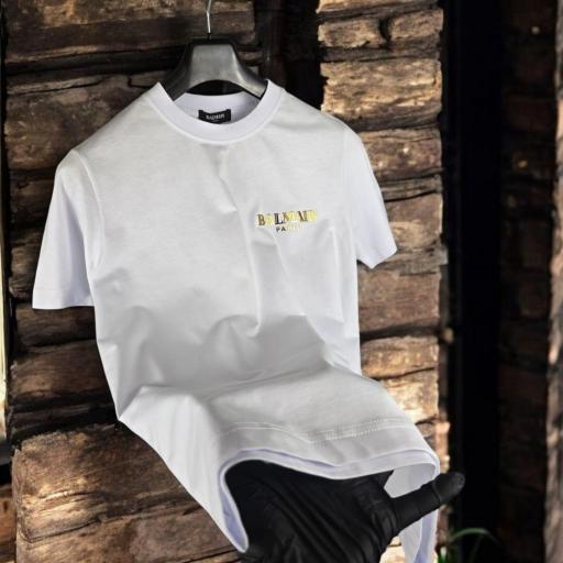 CAMISETA BALMAIN (BLANCA) [1]