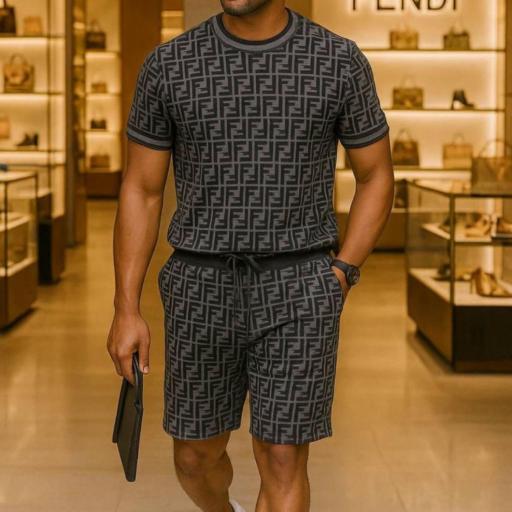CONJUNTO FENDI (Pantalón y Camisa)