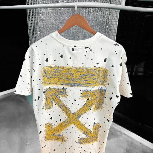 CAMISETA OFF WHITE  (OVERSIZE)