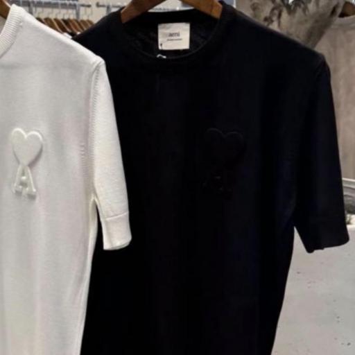 CAMISETA AMI PARIS (NEGRA) [0]