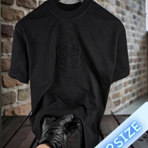 CAMISETA BALENCIAG@  (OVERSIZE)