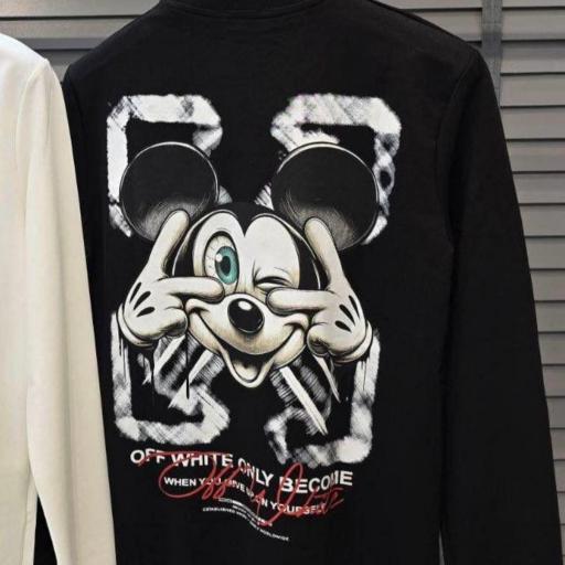 SUDADERA OFF WHITE (MICKEY) [0]