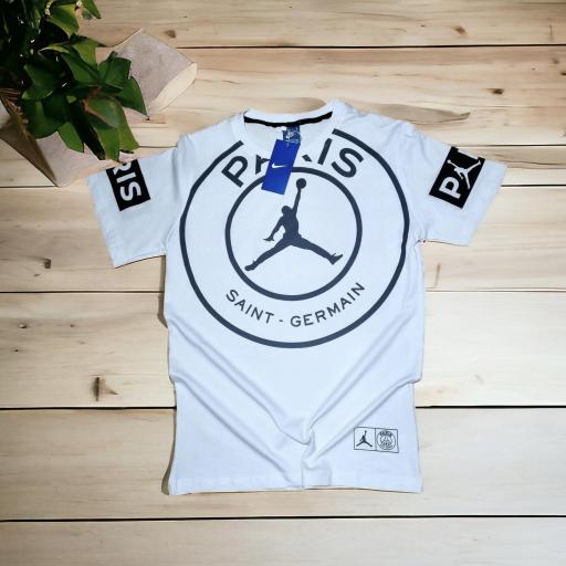CAMISETA NIKE PARIS BLANCO