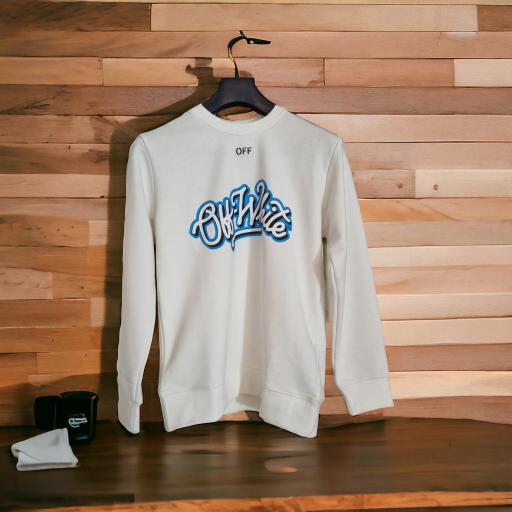 SUDADERA OFF WHITE