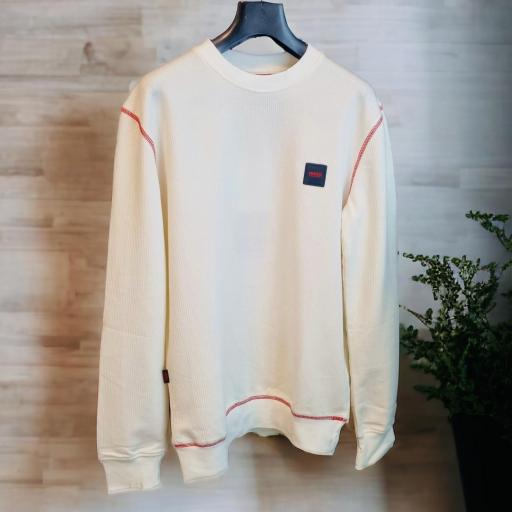 SUDADERA BOSS Blanc (Talla Justa)