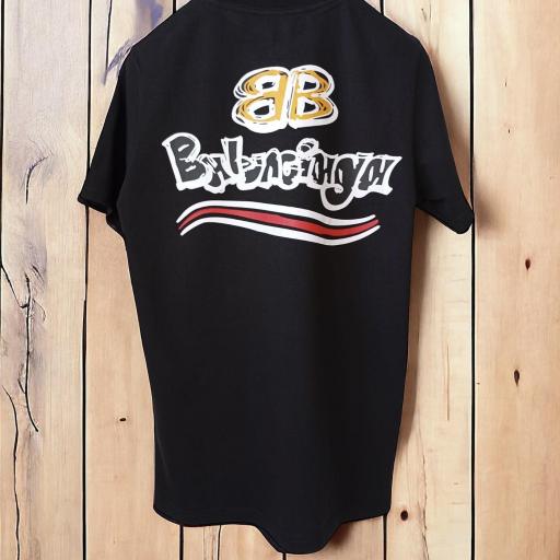 CAMISETA BALENCIAG@ (NEGRA)