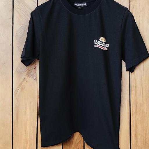 CAMISETA BALENCIAG@ (NEGRA) [0]