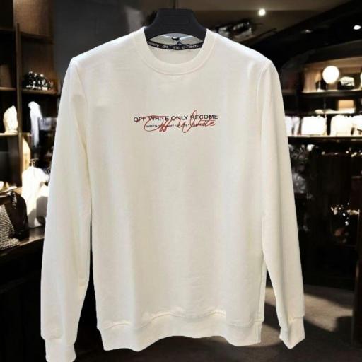 SUDADERA OFF WHITE (MICKEY)  [0]