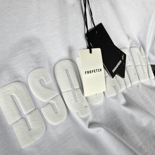 CAMISETA DSQ (BLANCA) [1]