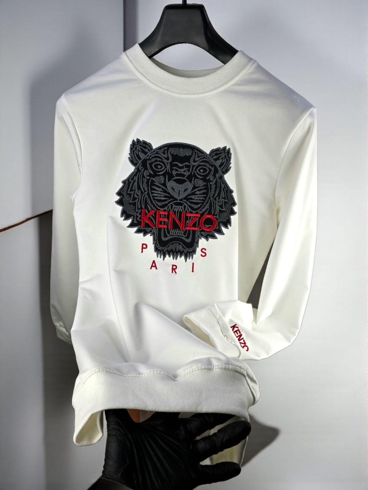 SUDADERA KENZO (BLANCA)