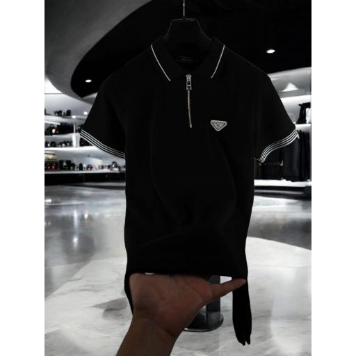 POLO PRAD@ (NEGRO) [3]