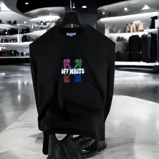 SUDADERA OFF WHITE (TOP)