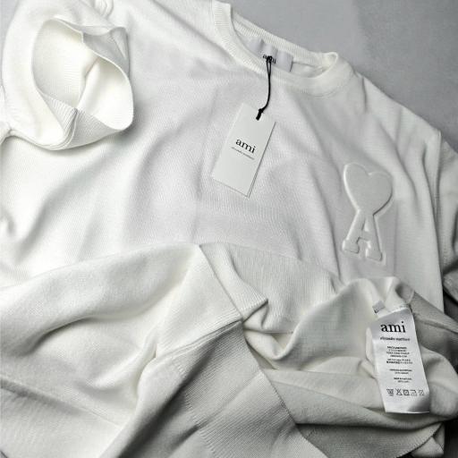 CAMISETA AMI PARIS (BLANCA) [1]