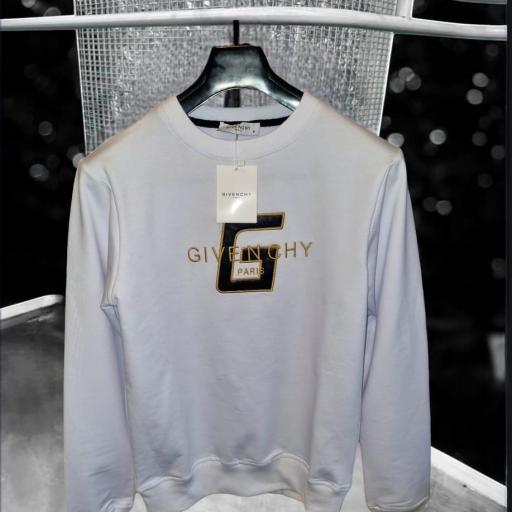 SUDADERA GIVENCH SLIM WHITE