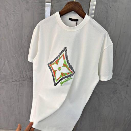 CAMISETA LV  (BORDADA)