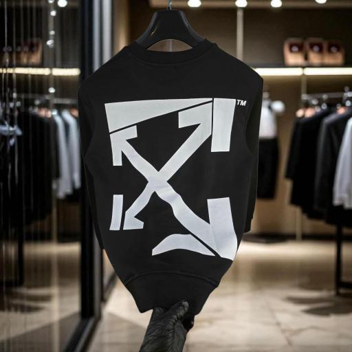 SUDADERA OFF WHITE