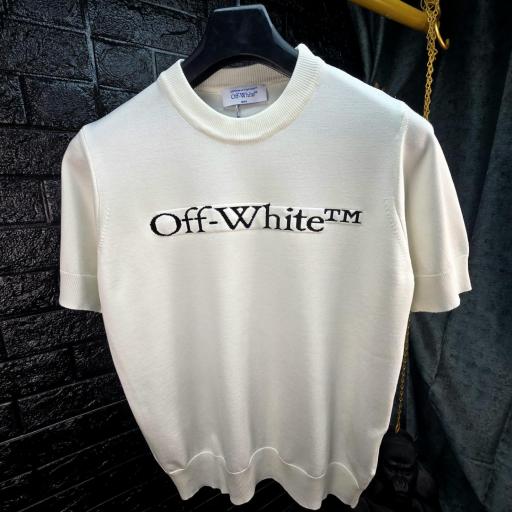 CAMISETA OFF WHITE  (Tejido Especial) [3]