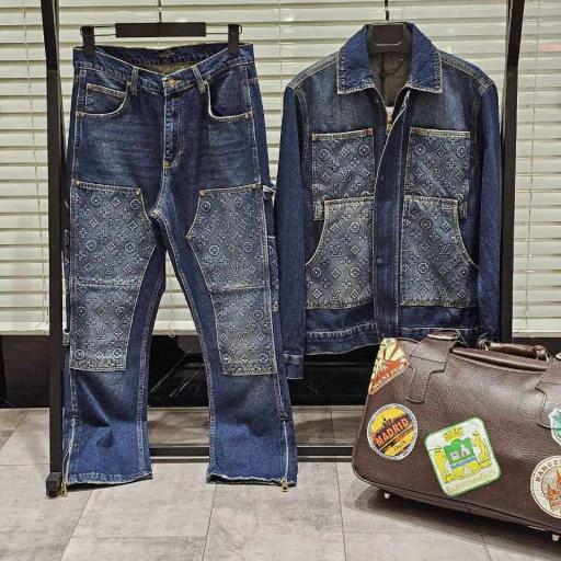 CONJUNTO LV (DENIM)