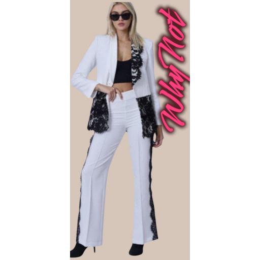 Traje de chaqueta combinado  [1]