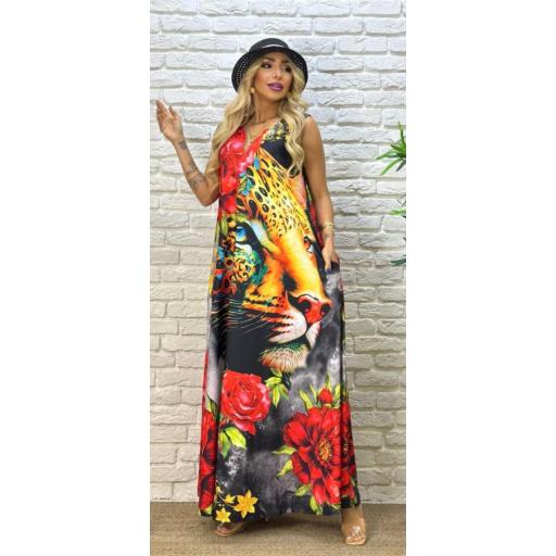 Vestido mix virage 